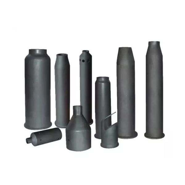 Rongsheng SiSiC RBSiC SiC Nitride Bonded Silicon Carbide Nozzle Burner Refractory For Industrial Furnace Kilns