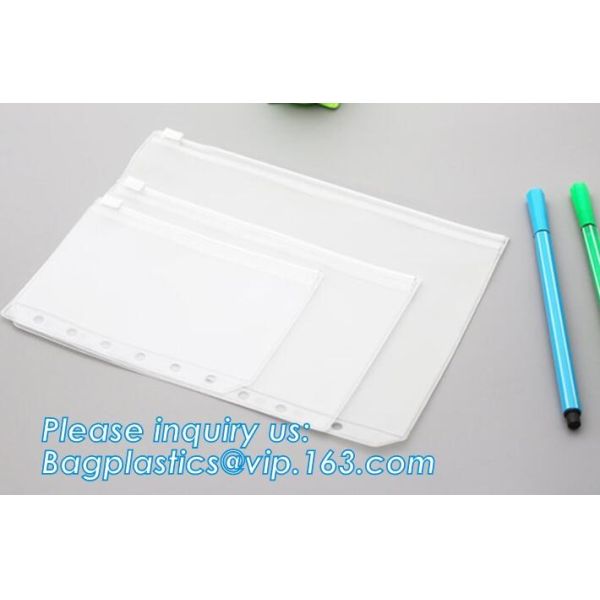 custom print clear pvc plastic waterproof document bag,Shining stars Transparent PVC File Folder Document Filing Bag Cos