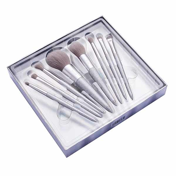 Jessup 8pcs Basic Makeup Brushes Set Faux Squirrel Hair