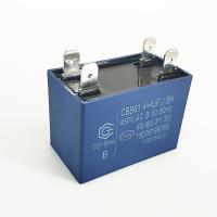 4+4uF 450v CBB61 Auto-curativo Preto Epoxi Ar condicionado Ventilador Capacitor