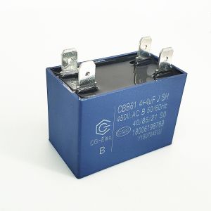 4+4uF 450v CBB61 Самовосстанавливающийся черный эпоксидный кондиционер