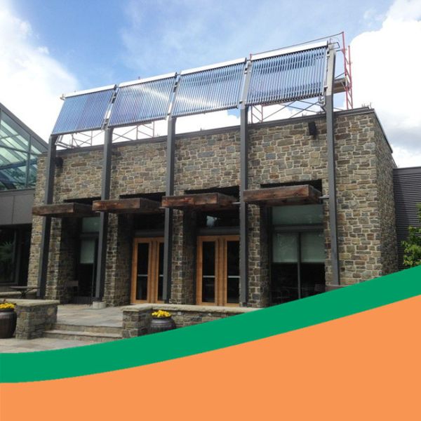 Aluminum Alloy INMETRO Rooftop Solar Collector 200l Solar Geyser