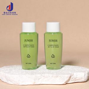 Flacon de gel douche vide de luxe en plastique, flacon de toner à épaule plate