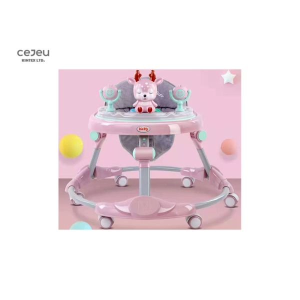 6 Wheels Baby Foldable Walker 18.5KG