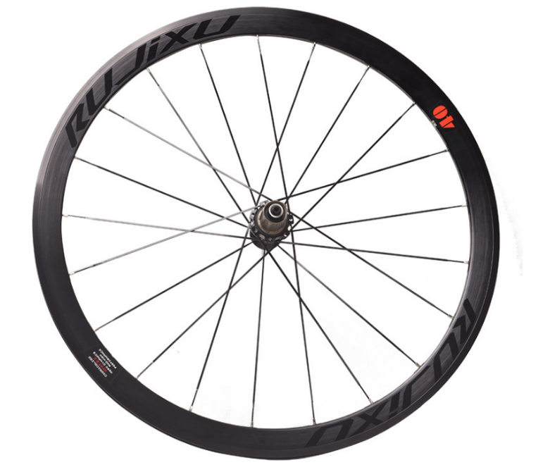 Double Wall Road Cycling Rims 40mm Depth Clincher Spokes 16H C / V Brake Wheel For Road Biking