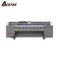 Rolo UV da máquina imprimindo de filme de 4 cores a rolar com cabeça de Epson I3200