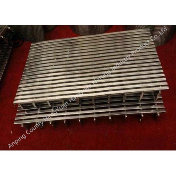 High - Flow Custom Wedge Wire Panels Wear Resistance Strong Elasticity