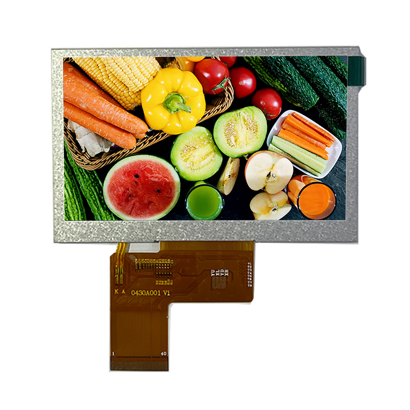 Модуль 40PIN экрана Tft Lcd водителя 350 дисплея ILI6485A RGB 480x272 Tft Lcd яркий