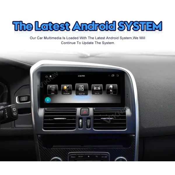 Автомобильное радио для Volvo XC60 (2009-2017) 8,8 дюйма Авто аудио мультимедийный проигрыватель GPS навигационный магнитофон HD экран