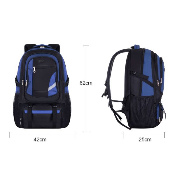 Travel Outdoor Hiking Backpack Large Capacity Oxford Laptop Backpacks Mountaineering
