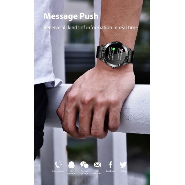 ROHS Aprroval RTL8762C Bluetooth Sport Smart Watch 15Days Standby