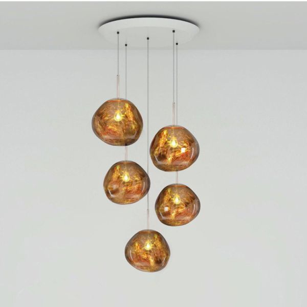 30CM Nordic LED Glass Dixon Lava Ball 10W E27 Modern Pendant Light
