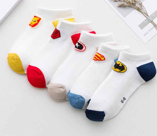 Custom Solid Kids Organic Cotton Baby Sock Cute Baby Cartoon Tube Socks