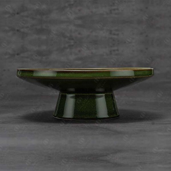 FDA 7.5'' 9'' Ice Cream Fruit Round Ceramic Dinner Plate