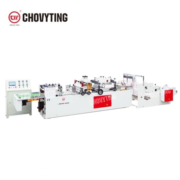 Central T Fin Sealing Laminating Pouch Making Machine 120pcs/min