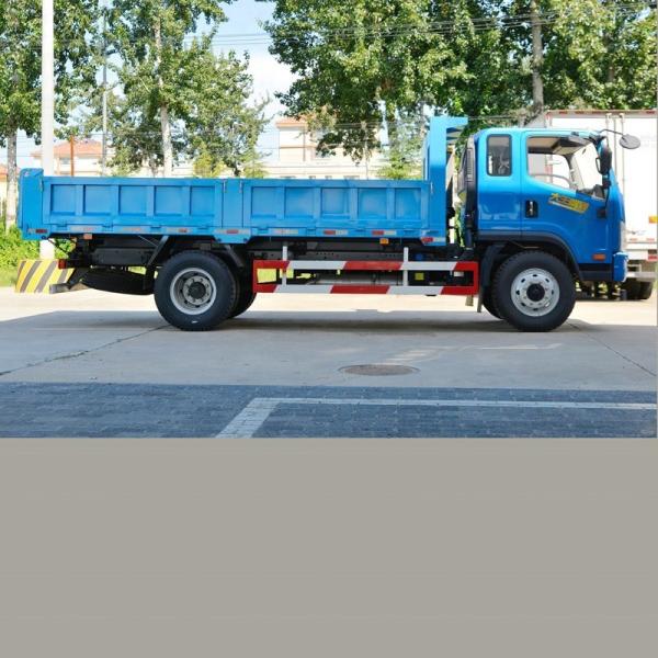 Camion benne FAW 4X2 Benne basculante à l'arrière Remorque basculante