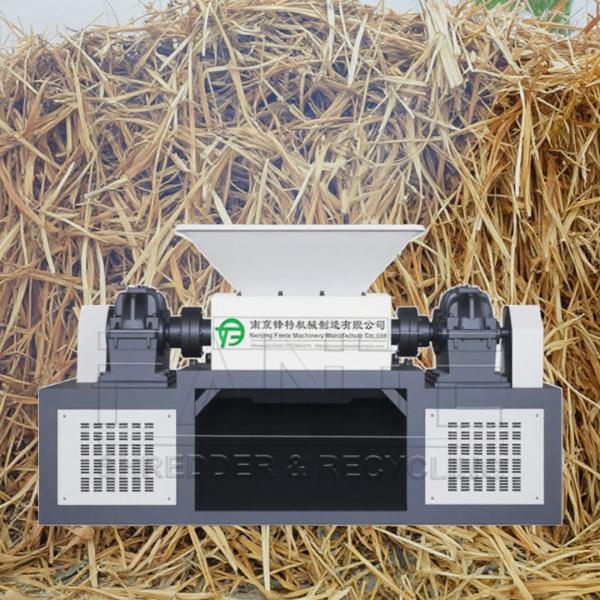 Straw Bale Shredder Mmachine Agricultural Biomass Shredder for Straw Recycling
