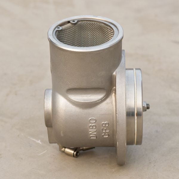 Válvula de recuperación de aceite y gas de acero inoxidable de pie para cisterna con diseño y pie, presión nominal 0.4Mpa
