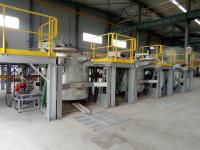 Inclinaison hydraulique en aluminium du four de fonte d'opération de fonderie silencieuse de Gelectric 800K