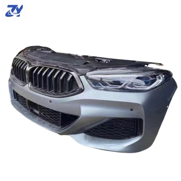 For BMW 8 Series G14 G15 G16 Front Bumper Assembly with Radiator and Hood Car Accessories Car Body System Body Kit