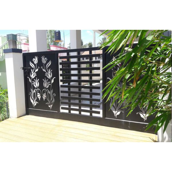 Apartment Custom Aluminum Privacy Fence Security Rust Resistant