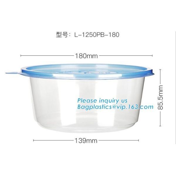 Коробка бенто пластикового устранимого пластикового взятия качества еды отсутствующая с 4 отсек, пищевой контейнер контейнеров пластиковый течебезопасный