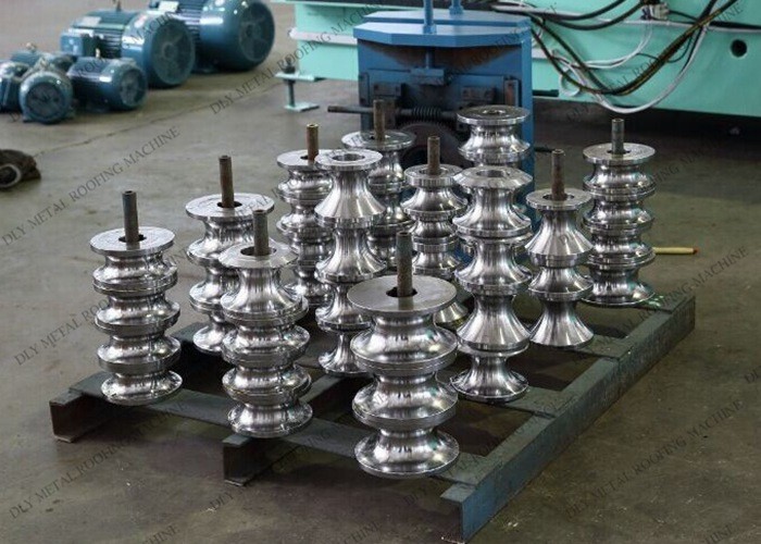 стальная труба 10kw профилируя Downspout прямоугольника машины 3000kg безшовный