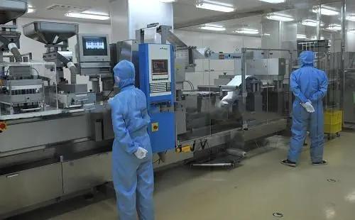 Tabuletas da linha de produção farmacêutica manutenção e reparo em linha de ZX de apoio