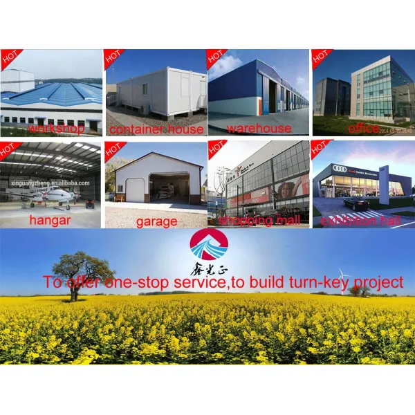 OEM Prefabricated Light Steel Frame House