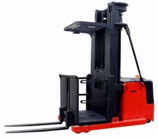 1.5 Ton Walking Pallet Stacker Narrow aisle Electric Spin Side Shift (Palete de caminhada em empilhadeira)