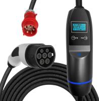 7kw tipo - carregador portátil de 2 EV com 0.5mΩ Max Contact Impedance, cabo distribuidor de corrente