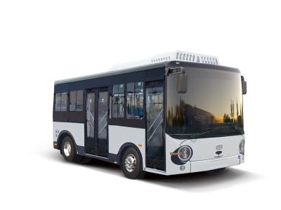 5.9m Electric MiniBus 14 Seats Low Floor Buses green bus for Public Transit.