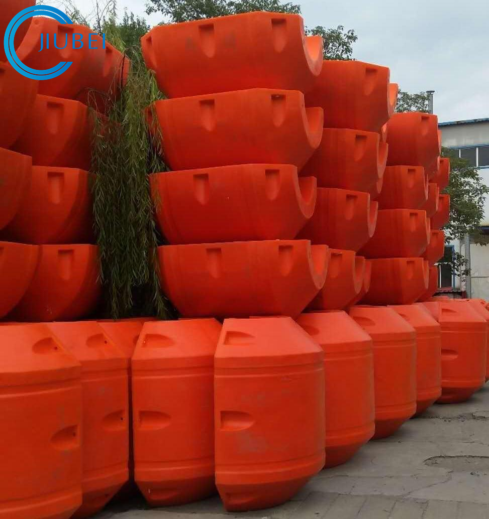 Труба HDPE драгируя плавает песок эластичного пластика шланга пенят флотированием, который 23 дюймов
