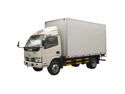 Used Commercial Truck 4x2 Van Cargo Truck For Materials Transport 7530ml Displacement