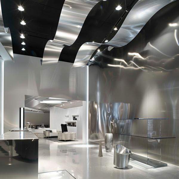 Modern Stainless Steel Ceiling Grids For Educational Facilities