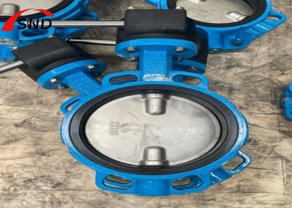 Wafer-Type Manual Butterfly Valve for Drainage HVAC Light Industry