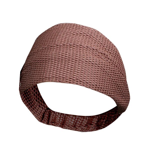 Silk Women Head Scarves Elastic Sports Headband for Hiking