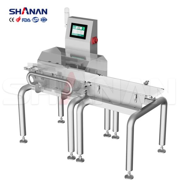 High Speed Checkweigher Weight Divider Package Quality Checker Food Plastic Bags Crates Bottle Toy Parts Product