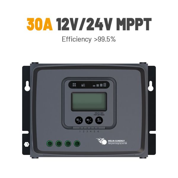 Surface Mount 12V 30A Solar Charge Controller