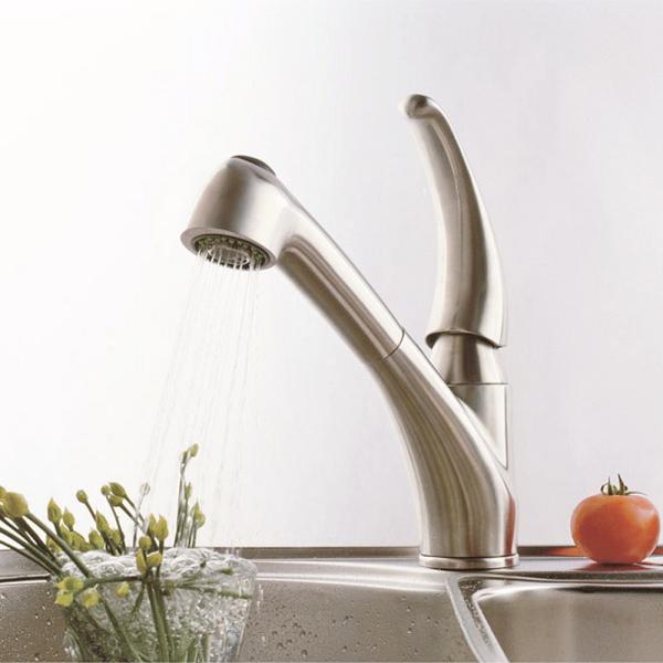 Sento Stainless Steel Good quality single handle pull out water faucet