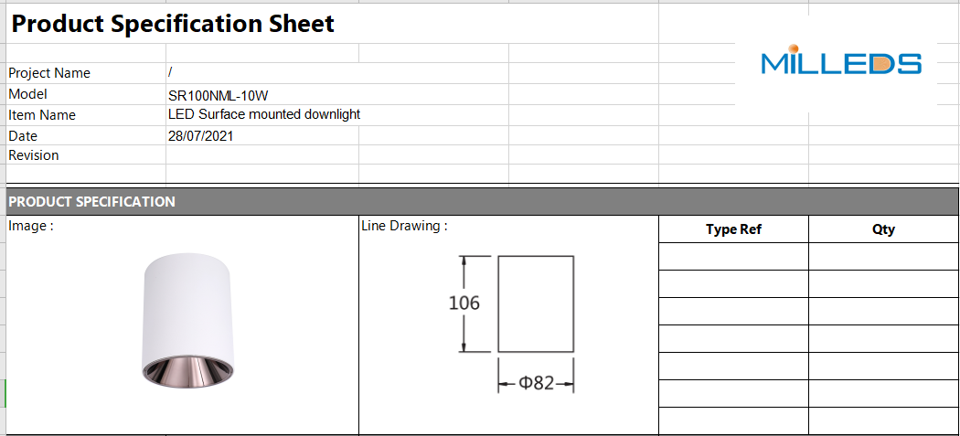 hotel home bedroom dimmable Anti glare surface mounted Round black Cylinder COB LED spot lights Downlight