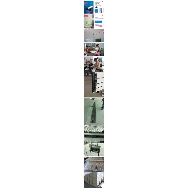 Shencai Aluminum heating Radiator for home in carbon-plastic alloy double water pipe