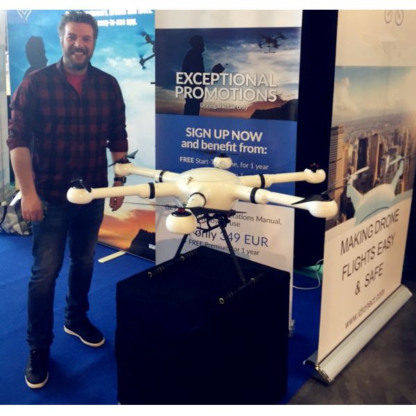 Drone Hexacopter Special for  Surveillance 5km flight and Video distance