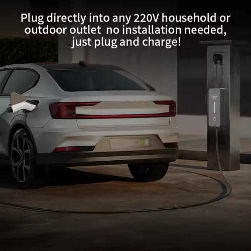 Cargador portátil EV J1772 40A 3.5KW-7KW 110-240V CA