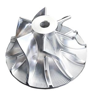 6063 5 Axis CNC Parts Impeller Custom CNC Aluminum Parts Precision 0.005mm