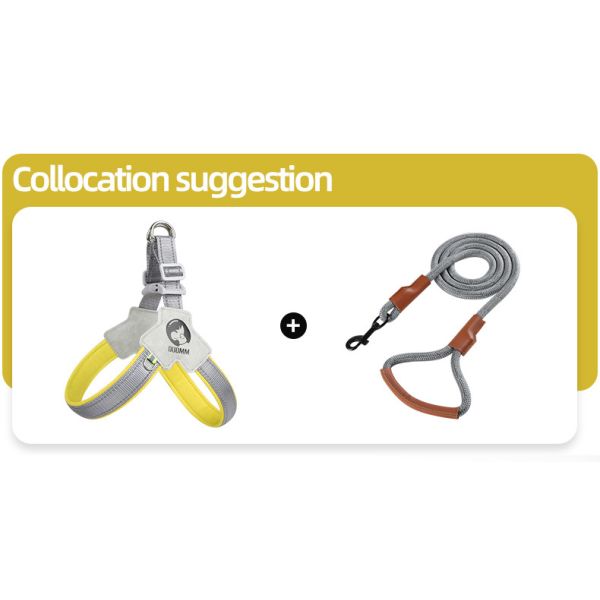 Домашний Y-образный шнур для собак Дыхательный отражающий шнур для маленьких и средних собак