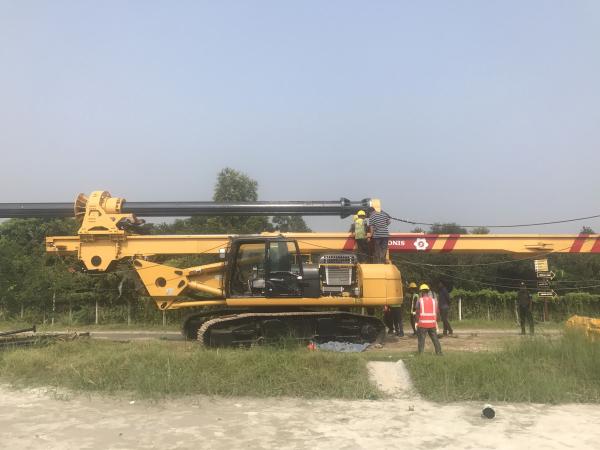 Real-time Data Display Rotary Drilling Rig Portable Micro Hydraulic Piling Rig Machine TR180F