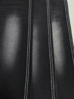 Good quality Stretch cotton polyester rayon  Siro Denim Fabric BLACK/BLACK JSD3433A  for fashion Clothes jeans