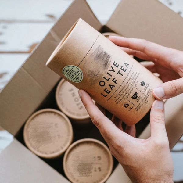 HUIHUA Wholesale China Factory Eco-friendly Kraft Paper Tube for Tea Coffee Container (Экологически чистый крафт-бумажная трубка для чая и кофе)