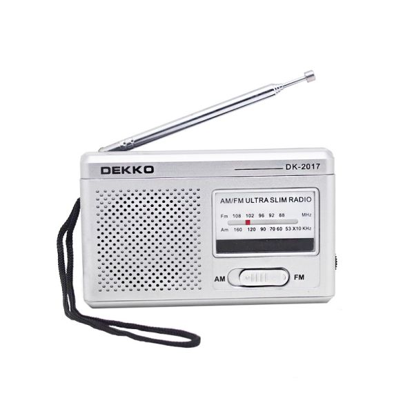 Портативное радио до полудня FM с пластмассой abs всеобщего приемника диктора материальной